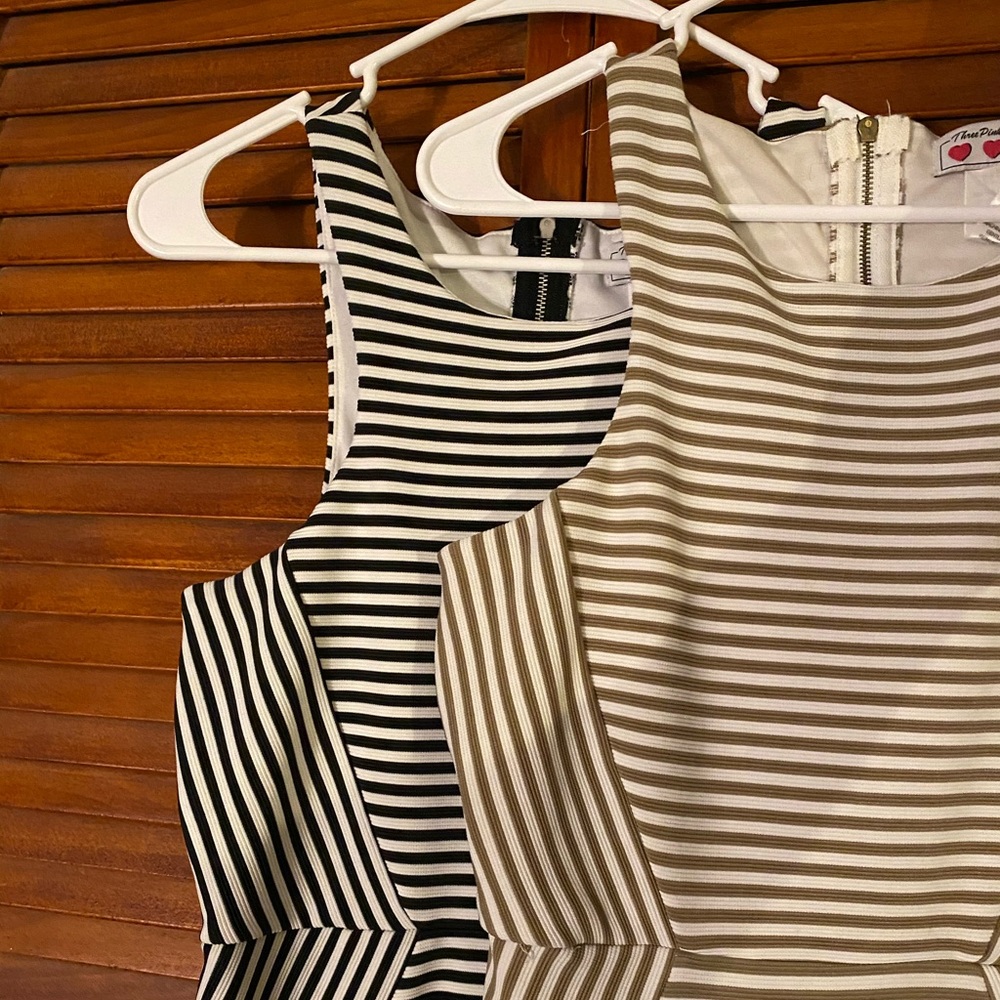 2 for 1 - Striped dresses
